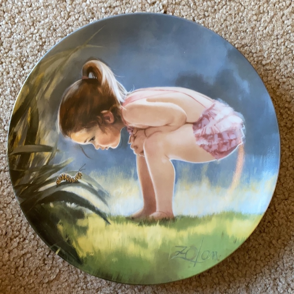 Zolan decorative plate “Small Wonder”